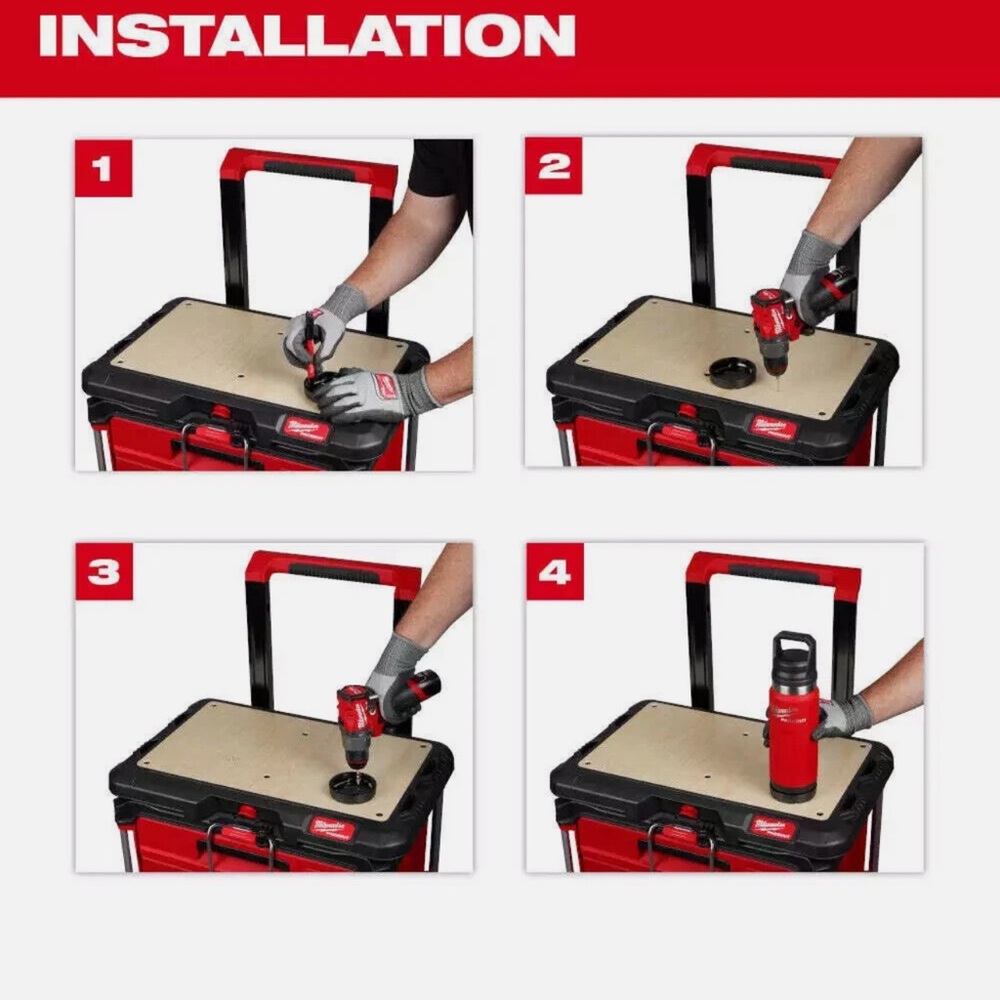 Milwaukee twist to lock mount - PACKOUT - Picture 6 of 7